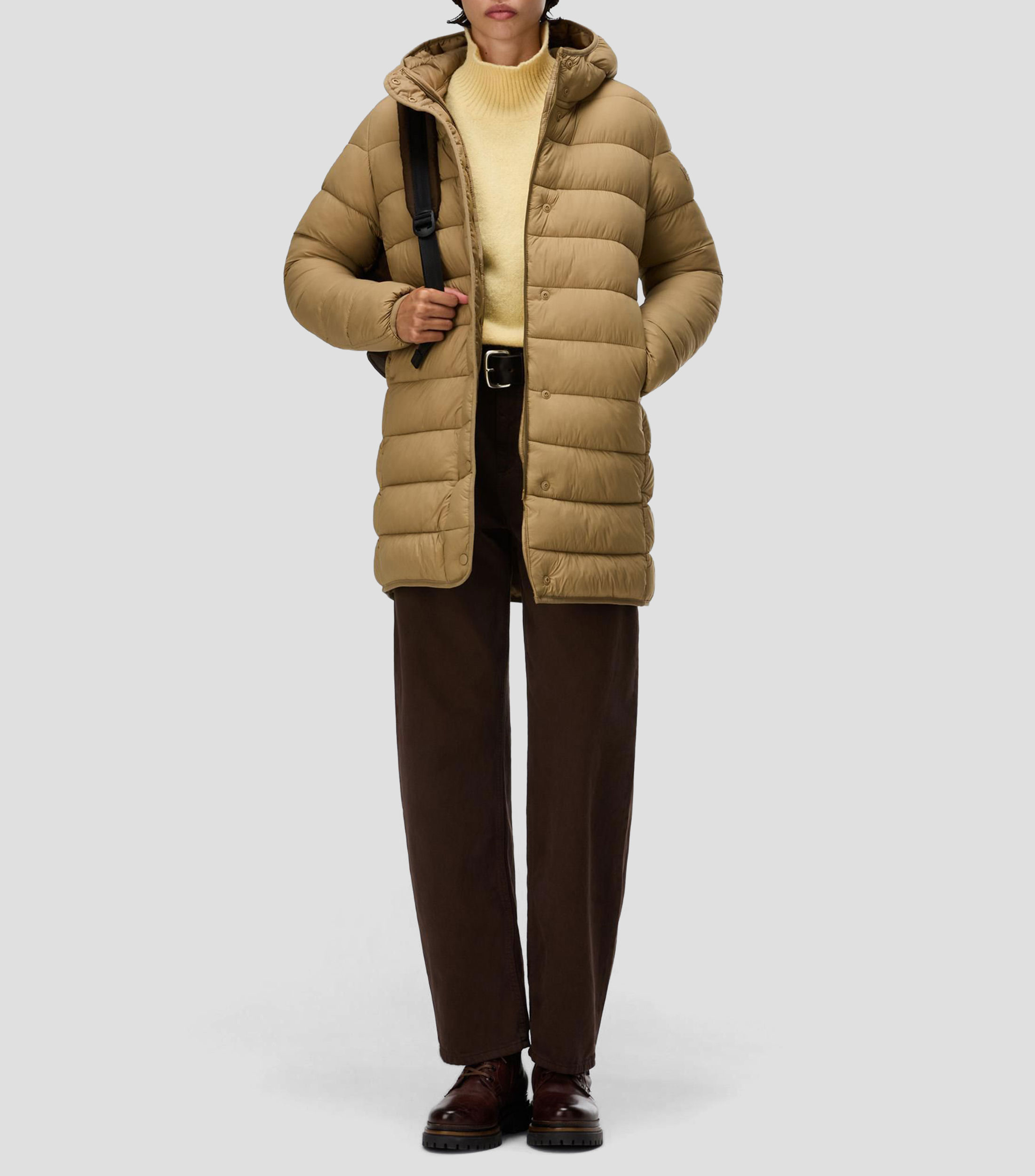 Chamarra puffer Aerins con capucha Mujer